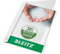 Leitz Carpeta estándar, formato A4, capacidad hasta 250 hojas (80 gr / m2), polipropileno, gris