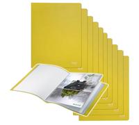 Leitz Carpeta polipropileno con 40 fundas a4 recycle amarillo 46770015