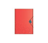 Leitz - CARPETA SOLAP.LEITZ URBAN CHIC PP A4 ROJ - Pack de 10 unidades 46490020
