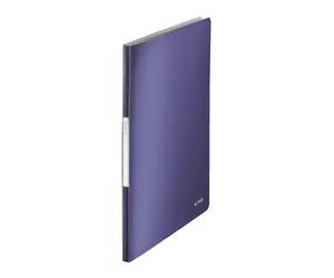 Leitz Carpeta Style Escaparate DIN A4 Roja con 20 Fundas