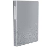 Leitz Carpeta Urban Chic DIN A4 Tapa Rígida Gris con 80 Fundas