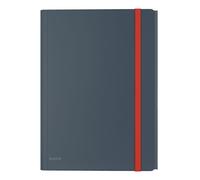 Leitz Carpeta de anillas 3Flap – A4, polipropileno – Gris