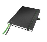 Leitz - Cuaderno de tapa dura (A5, de rayas), color negro