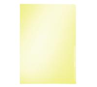 LEITZ Dosier Ángulo Recto PVC 150µ A4 Amarillo Paquete de 100
