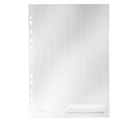 Leitz Dossier Combifile A4, Blanco Transparente Mate, Abertura Superior Izquierd
