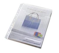 Leitz Dossier Combifile A4, Gran Capacidad, Extensible, Blanco Transparente Mate, Abertura Superior con Solapa, Polipropileno de 200 Micras, Pack de 3, 47270003