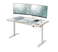 Leitz Escritorio Elevable Eléctrico Compacto 120x70cm Ergo - Recordatorio para Levantarte, Memoria, USB-C/USB-A (Enchufe EU)