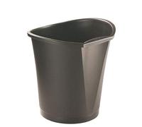 Leitz ESSELTE 12663 - Papelera Basko 15 linea INTEGO color negro