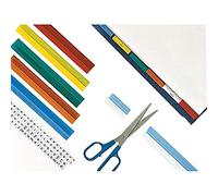 Leitz esselte 55002 - bolsa 5 índices adhesivos colores surtidos