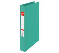 Esselte 626498 Archivador de plástico con 2 anillas verde 42mm