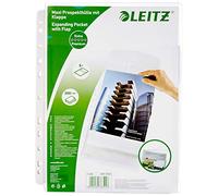 Leitz Funda multitaladro Premium A4 11 agujeros con solapa 170 micras (5 unidades)