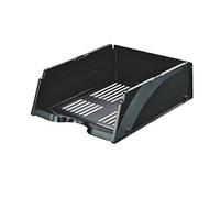 Leitz Esselte TRANSIT JUMBO A4 Black - Bandeja de escritorio (Negro, 245 x 330 x 100 mm, A4)