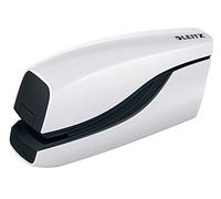Leitz Grapadora eléctrica Nexxt WOW 55661001 – 10 hojas, batería, blanca
