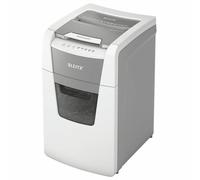 Leitz IQ 150 Autofeed P4 Destructora de Documentos de 150 Hojas, 44L, Gris y Blanco