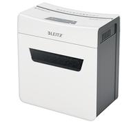 Leitz IQ Protect Premium 6x Destructora de Documentos, Corte Partículas P5, Corta 6 Hojas, Incluye Grapas y Clips, Papelera 10L
