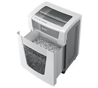 Leitz Destructora de documentos IQ OFFICE P5 – Microcorte 10 hojas – Blanca