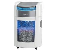 Leitz IQ OptiMax Autofeed 200 destructora Papel, destruye 200 Hojas | Corte cruzado P4, tecnología rotación de cubo, cubo 200 x A4 21 L, ultrasilenciosa, hogar y oficina, RGPD