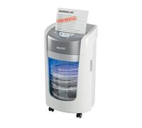 Leitz IQ OptiMax Home Office 225 triturador de papel Microcorte 58 dB Gris, Blanco