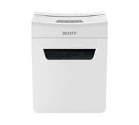 Leitz IQ Protect Premium 4M Destructora de documentos P5 Blanco/Plata