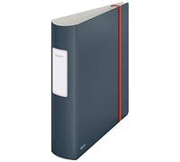 Leitz Archivador Cosy Active 180° A4 Terciopelo Gris 80 mm