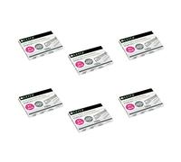 Leitz - Lote de 6 cajas de 1000 grapas n.º 8 (6/4-21/4 mm)