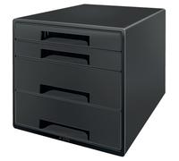 LEITZ Módulo apilable Leitz Recycle de 4 cajones Negro