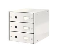 Leitz Módulo de 3 Cajones Click&Store Plegable Blanco