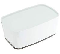 Leitz MyBox WOW 52294095 - Caja de almacenaje (tamaño pequeño, con tapa), color negro