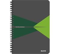 Leitz Office - Cuaderno Cuadriculado con Tapas, A5, Verde
