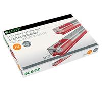 Leitz PETRUS 55940000 - Caja 5 cartuchos grapas galvanizadas para gruesos k12 rojo (80 hojas) para modelos 5550 y 5551