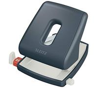 Leitz Petrus Perforadora, Capacidad para 30 Hojas, Gama Cosy, Gris Terciopelo, 50040089