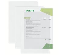 Leitz Premium 41003003 - Fundas de plástico transparente (A4, PVC, 10 unidades)