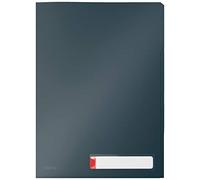 Leitz Priv. - Carpeta de anillas (A4, 3 unidades), color gris