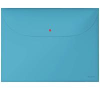 Leitz Priv. - Funda para cartera (A4, 3 unidades), color azul