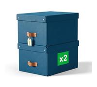 Leitz Puro Medium Storage Box 2 Units Azul Niños