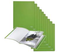 Leitz Carpeta Recycle con 20 Fundas A4 Verde