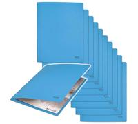 Leitz Recycle Dosier Archivador para Folios A4 Perforados con Cierre Metálico Interior y Capacidad de 250 Hojas, Cartón 100 % Reciclado, Azul - 39040035