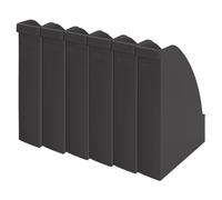 Leitz Revistero Archivador Ecológico, Tamaño A4, 100% Reciclable, Carbono Neutro, Certificado Blue Angel, Gama Recycle, Negro, 24765095