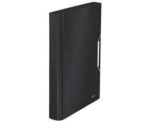 Leitz Style 39570094 - Carpeta acordeón, A4, 6 pestañas, Negro satinado