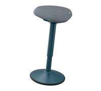 LEITZ Taburete Active Ergo con asiento confort alto, gris oscuro