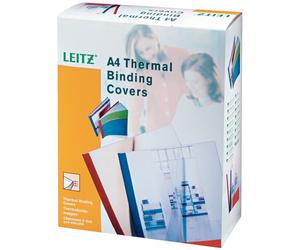 LEITZ Tapa de Encuadernación Térmica A4 10 mm Blanco Caja de 100