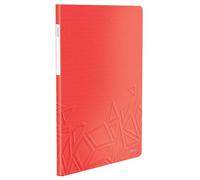 LEITZ Urban Chic Carpeta con Fundas PP A4 Rojo (Set de 10)