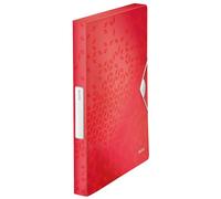 Leitz 4629 WOW caja para documentos roja 30 mm (250 hojas)
