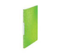 Leitz WOW Carpeta de polipropileno DIN A4 Verde con 20 fundas