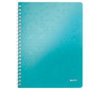 Leitz Wow - Cuaderno de tapa rígida, A4, Turquesa (Aquamarine)