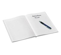Leitz Wow - Cuaderno de tapa rígida, A5, Blanco