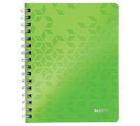 Leitz Wow - Cuaderno de tapa rígida, A5, Verde