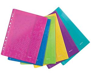 Leitz WOW - Funda A4, 6 unidades, colores surtidos