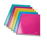 Leitz Wow Lote 6 Cahiers Gobernado 160 páginas A5 Paperback duro de la cubierta (17x 22 cm) Modo de juego