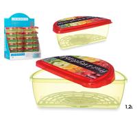 LEKNES Tupper para frutas y vegetales 1,2 L
